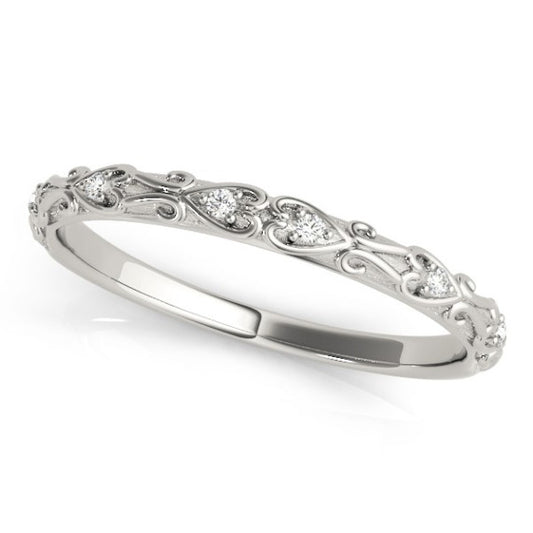 Luisant Lab-Grown Diamond Band - Main View - Vowmira lab-grown diamond jewelry