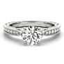 Brixton Lab-Grown Diamond Ring - Side View - Vowmira lab-grown diamond jewelry