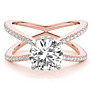 Devon Lab-Grown Diamond Ring - Side View - Vowmira lab-grown diamond jewelry