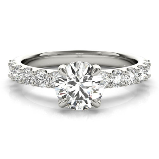 Madison Lab-Grown Diamond Ring - Main View - Vowmira lab-grown diamond jewelry