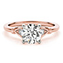 Freya Lab-Grown Diamond Ring - Side View - Vowmira lab-grown diamond jewelry