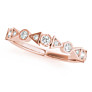 Freya Lab-Grown Diamond Band - View 2 - Vowmira lab-grown diamond jewelry
