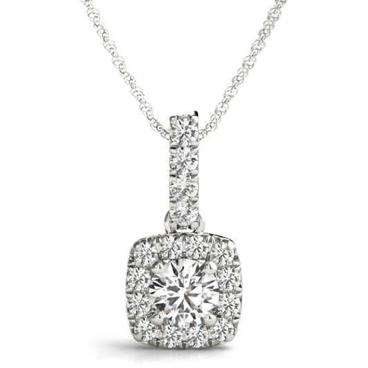 1 ct. tw. Intrepid Lab-Grown Diamond Pendant - Main View - Vowmira lab-grown diamond jewelry
