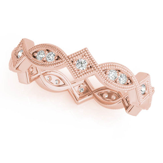 Buckingham Eternity Lab-Grown Diamond Band - Main View - Vowmira lab-grown diamond jewelry