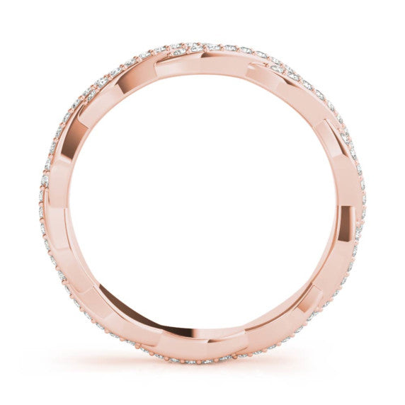 Emballage Eternity Lab-Grown Diamond Band - Detail View - Vowmira lab-grown diamond jewelry