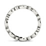 Montague Marquise Eternity Lab-Grown Diamond Band - Side View - Vowmira lab-grown diamond jewelry