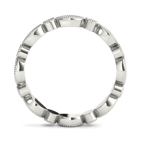 Montague Marquise Eternity Lab-Grown Diamond Band - Detail View