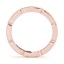 Basque Eternity Lab-Grown Diamond Band - Side View - Vowmira lab-grown diamond jewelry