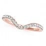 Starburst Grand Band - Side View - Vowmira lab-grown diamond jewelry