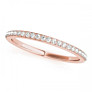 Chevron Lab-Grown Diamond Band - View 2 - Vowmira lab-grown diamond jewelry