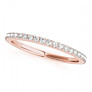 Lumiere Lab-Grown Diamond Band - View 2 - Vowmira lab-grown diamond jewelry
