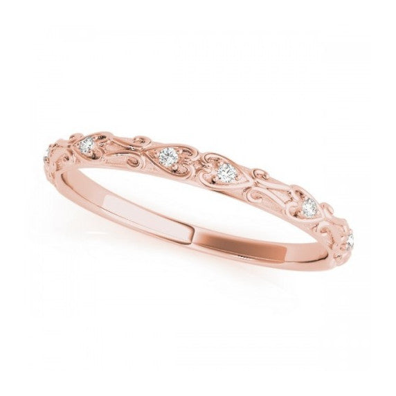 Luisant Lab-Grown Diamond Band - Main View - Vowmira lab-grown diamond jewelry
