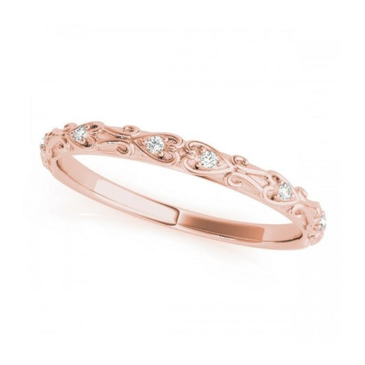 Luisant Lab-Grown Diamond Band - Main View - Vowmira lab-grown diamond jewelry