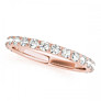 Seagrass Lab-Grown Diamond Band - View 2 - Vowmira lab-grown diamond jewelry