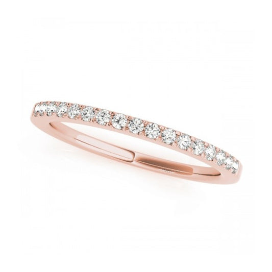 Diana Lab-Grown Diamond Band - Main View - Vowmira lab-grown diamond jewelry