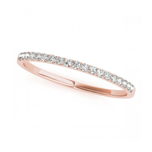 Czarina Lab-Grown Diamond Band - Main View - Vowmira lab-grown diamond jewelry