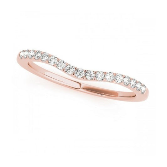 Milagros Lab-Grown Diamond Band - Main View - Vowmira lab-grown diamond jewelry