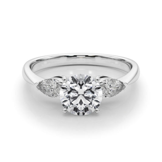 Allison Princess Cut Lab-Grown Diamond Ring - Main View - Vowmira lab-grown diamond jewelry