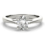 Notre Dame Oval Lab-Grown Diamond Ring - View 2