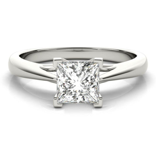 Notre Dame Princess Cut Lab-Grown Diamond Ring - Main View - Vowmira lab-grown diamond jewelry