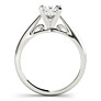 Notre Dame Princess Cut Lab-Grown Diamond Ring - Side View