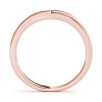 Notre Dame Lab-Grown Diamond Band - Side View - Vowmira lab-grown diamond jewelry