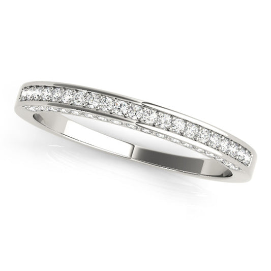 Piatta Lab-Grown Diamond Ring - Main View - Vowmira lab-grown diamond jewelry