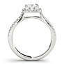 Ischia Lab-Grown Diamond Ring - Side View - Vowmira lab-grown diamond jewelry
