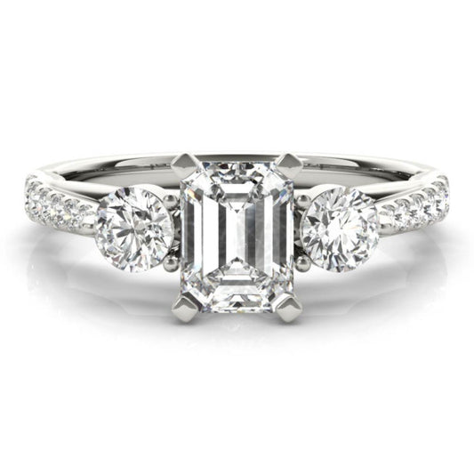 Vineyard Lab-Grown Diamond Ring - Main View - Vowmira lab-grown diamond jewelry
