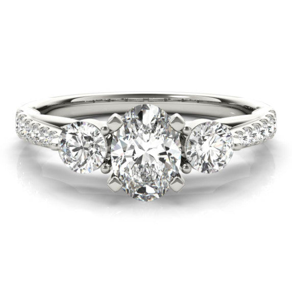 Vineyard Lab-Grown Diamond Ring - Main View - Vowmira lab-grown diamond jewelry