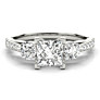 Vineyard Lab-Grown Diamond Ring - Side View - Vowmira lab-grown diamond jewelry