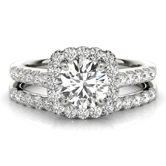 Venus Petite Lab-Grown Diamond Bridal Set - Main View