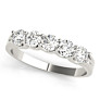 1 ct. tw. Tiara 5 Stone Lab-Grown Diamond Ring - View 2 - Vowmira lab-grown diamond jewelry