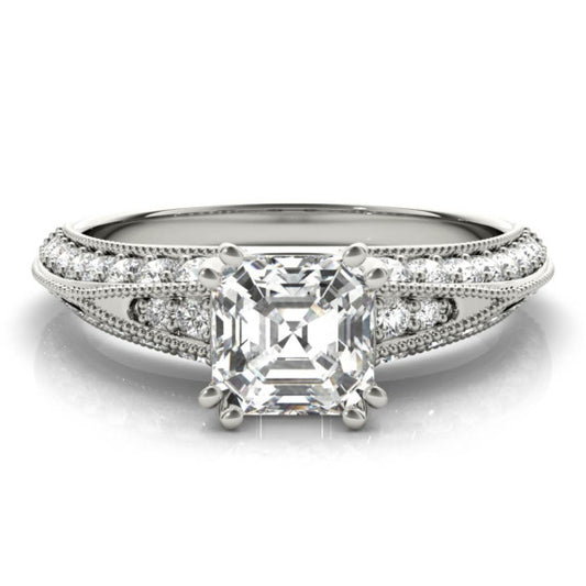 Aspen Lab-Grown Diamond Ring - Main View - Vowmira lab-grown diamond jewelry