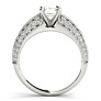 Aspen Emerald Cut Lab-Grown Diamond Ring - View 2 - Vowmira lab-grown diamond jewelry