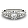 Aspen Oval Lab-Grown Diamond Ring - Side View