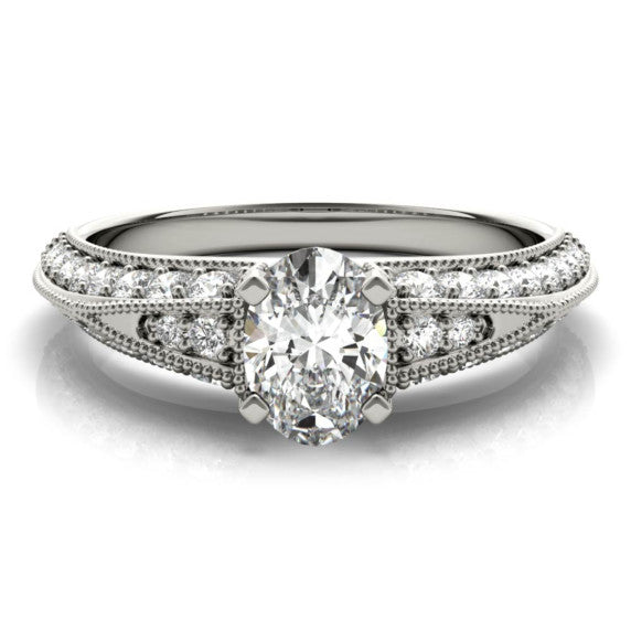 Aspen Oval Lab-Grown Diamond Ring - Main View