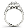 Nova Lab-Grown Diamond Ring - Side View - Vowmira lab-grown diamond jewelry