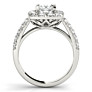 Nova Lab-Grown Diamond Ring - Side View - Vowmira lab-grown diamond jewelry