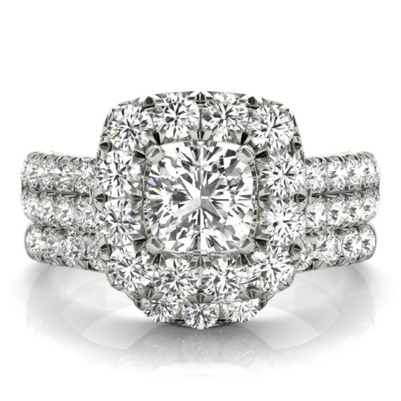 Nova Lab-Grown Diamond Bridal Set - Main View