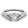 Vienna Asscher Cut Lab-Grown Diamond Ring - View 2
