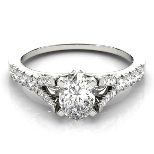 Vienna Oval Lab-Grown Diamond Ring - Main View - Vowmira lab-grown diamond jewelry