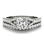 Vienna Lab-Grown Diamond Bridal Set - Side View
