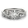 Allegra Oval Lab-Grown Diamond Ring - Side View