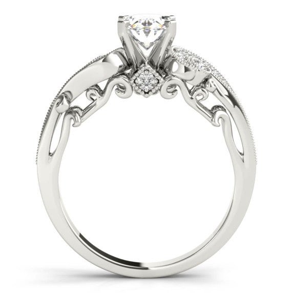 Allegra Oval Lab-Grown Diamond Ring - Detail View