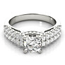 Royale Cushion Cut Lab-Grown Diamond Ring - View 2 - Vowmira lab-grown diamond jewelry