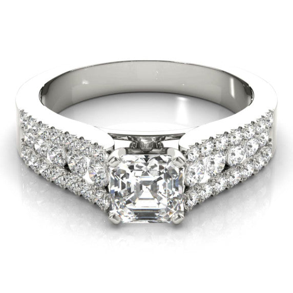 Diana Lab-Grown Diamond Ring - Main View - Vowmira lab-grown diamond jewelry