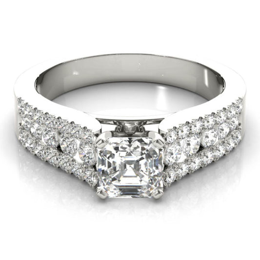 Diana Lab-Grown Diamond Ring - Main View - Vowmira lab-grown diamond jewelry