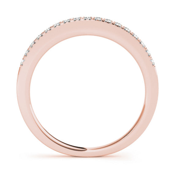 Diana Lab-Grown Diamond Band - Detail View - Vowmira lab-grown diamond jewelry