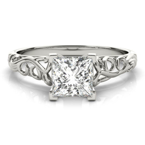 Margaret Princess Cut Lab-Grown Diamond Ring - Main View